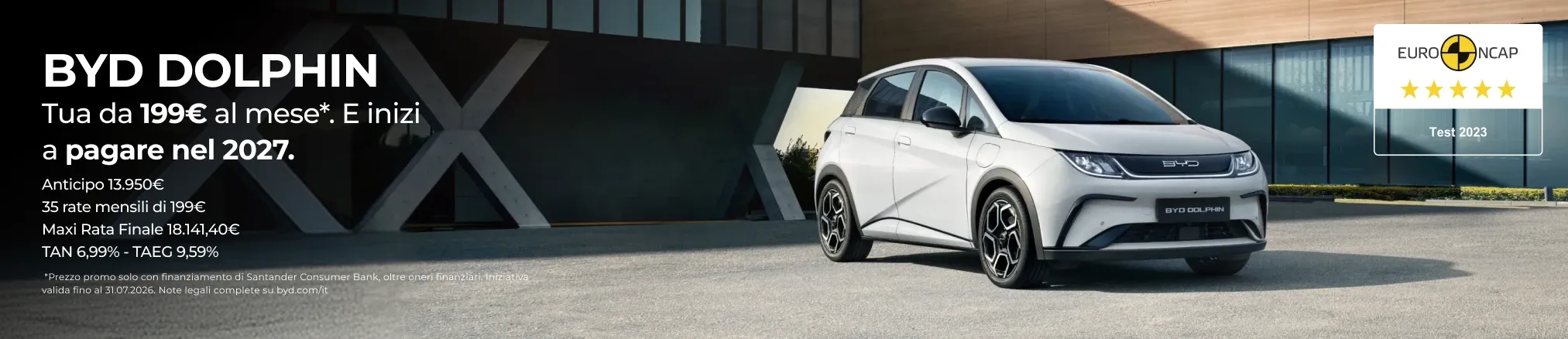 Offerte e promozioni BYD Dolphin con Finanziamento